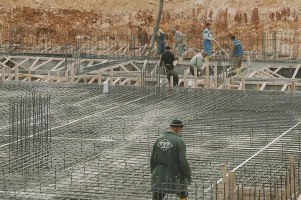 a large concrete project being rebared from CONCRETE CREATIONS LLC HOUSTON in Houston, TX - CONCRETE POURING SERVICES